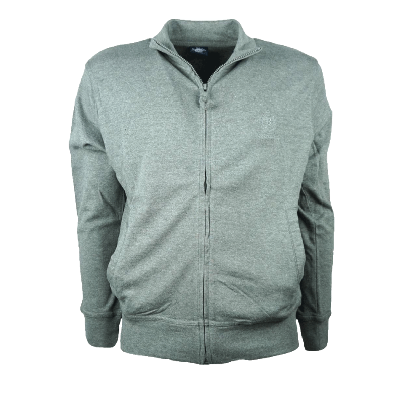 Felpa Uomo Full Zip Cotone Felpato BE Board | Bancolupi